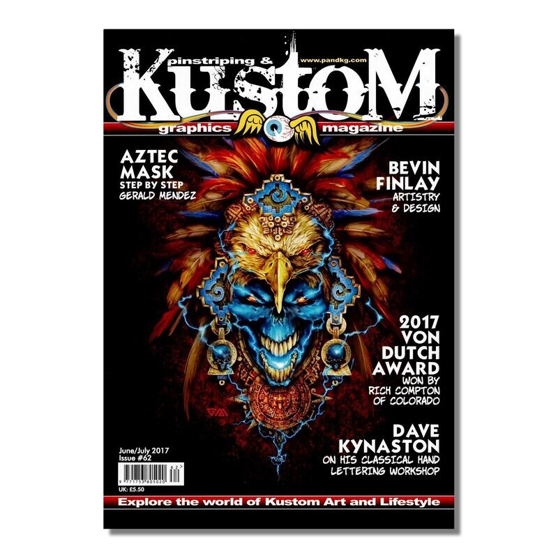 Pinstriping and Kustom Graphics Magazine Issue 62 Pinstriping and Kustom Graphics Magazine Issue 62