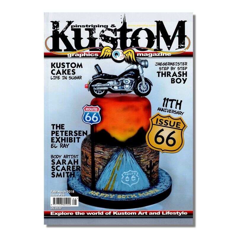 Pinstriping and Kustom Graphics Magazine Issue 66 Pinstriping and Kustom Graphics Magazine Issue 66