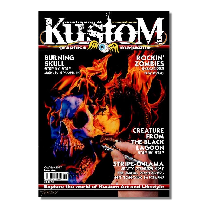 Pinstriping and Kustom Graphics Magazine Issue 64 Pinstriping and Kustom Graphics Magazine Issue 64