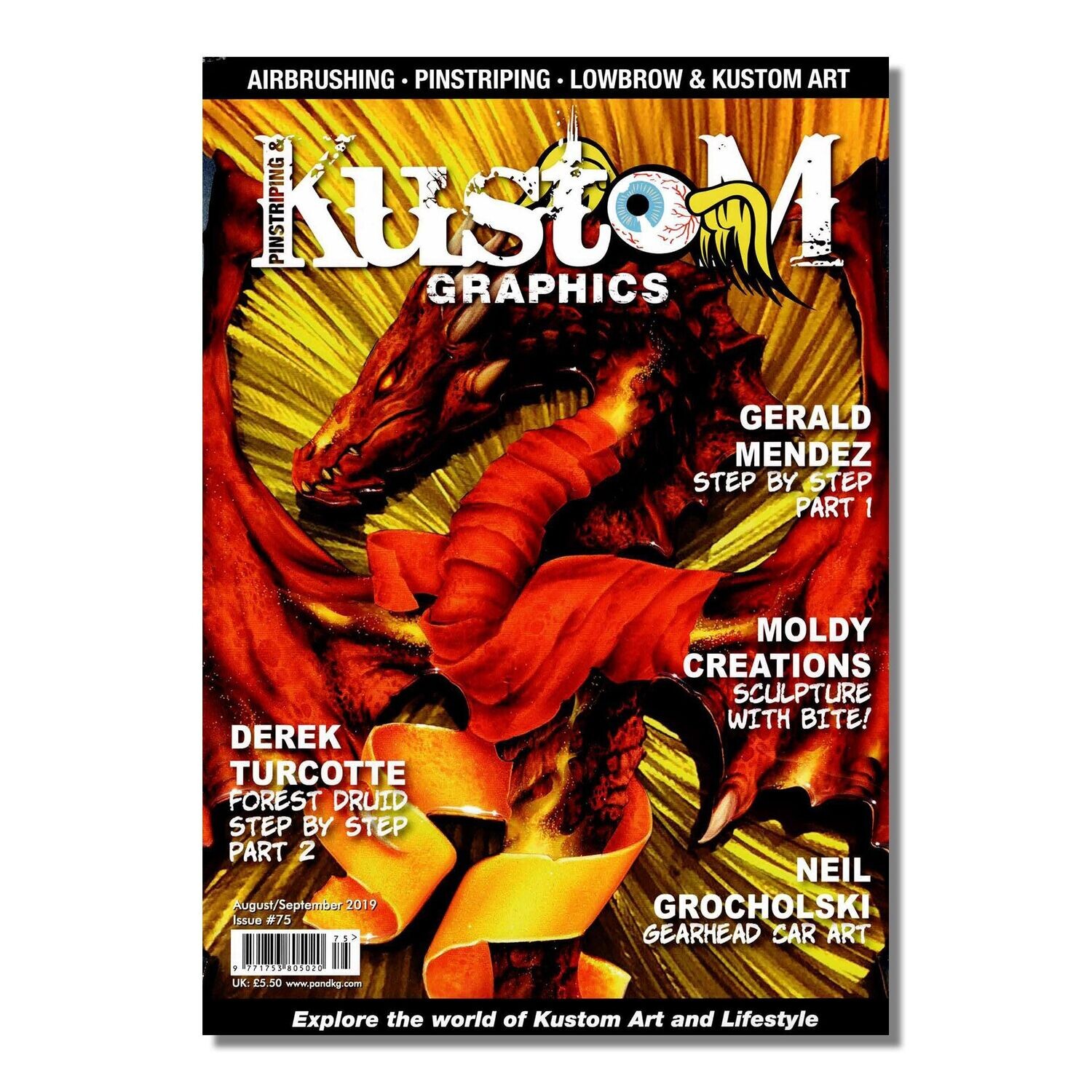 Pinstriping and Kustom Graphics Magazine Issue 75
