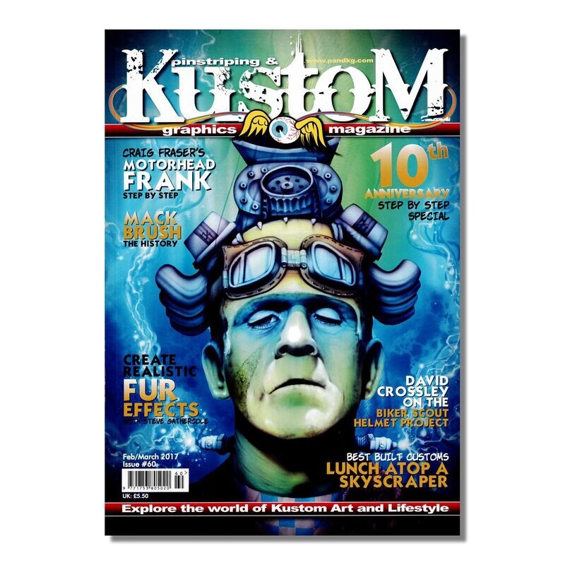Pinstriping and Kustom Graphics Magazine Issue 60 Pinstriping and Kustom Graphics Magazine Issue 60