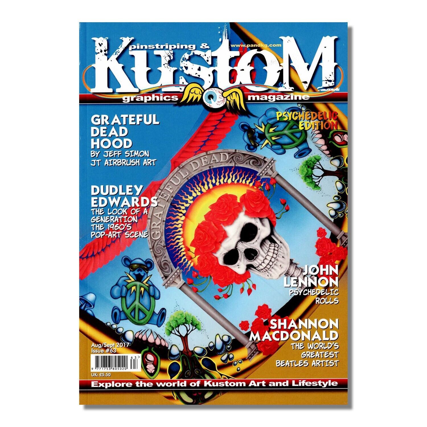 Pinstriping and Kustom Graphics Magazine Issue 63