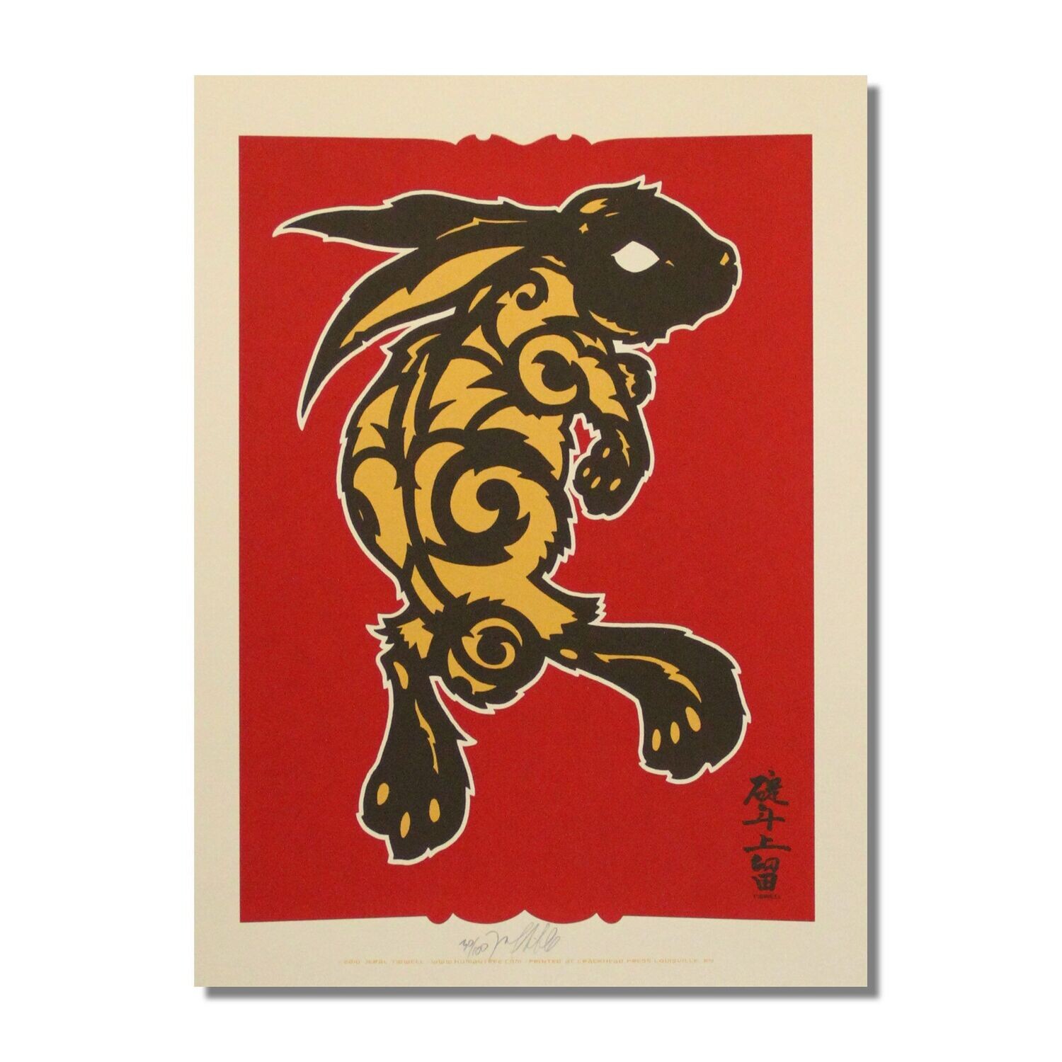 Rabbit Mini Print