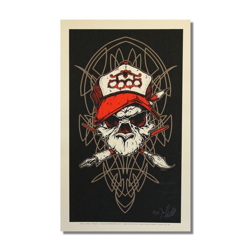 Art Skull with Pinstriping Edition 2 Art Skull with Pinstriping Edition 2