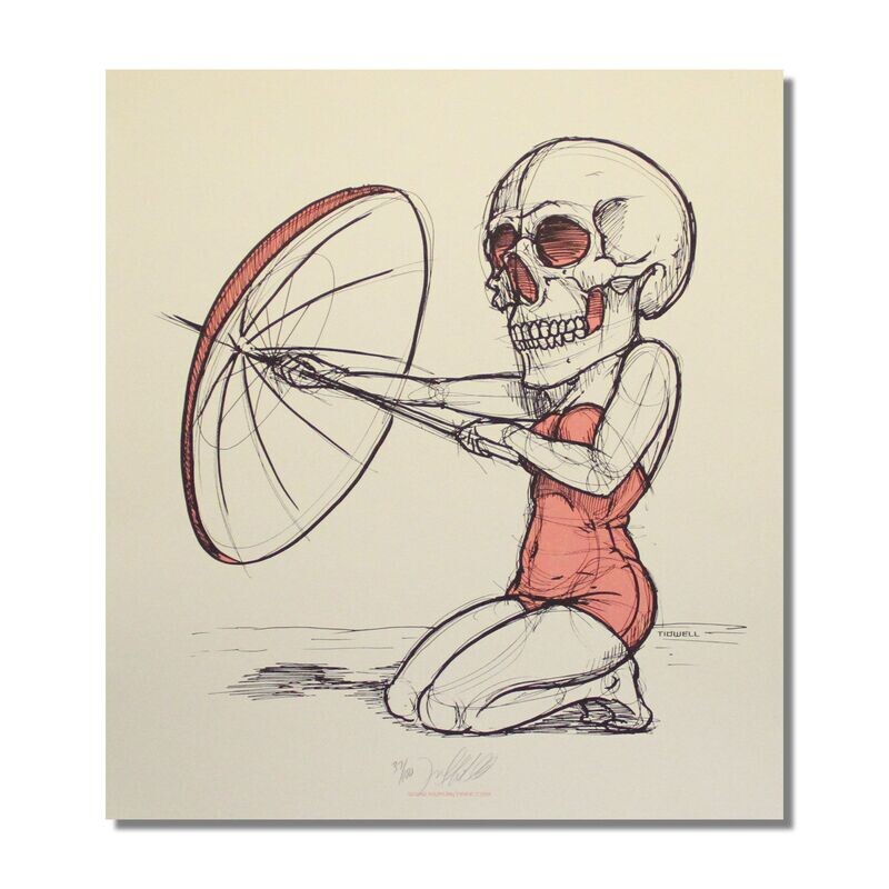 Skully Girl Beach Girl