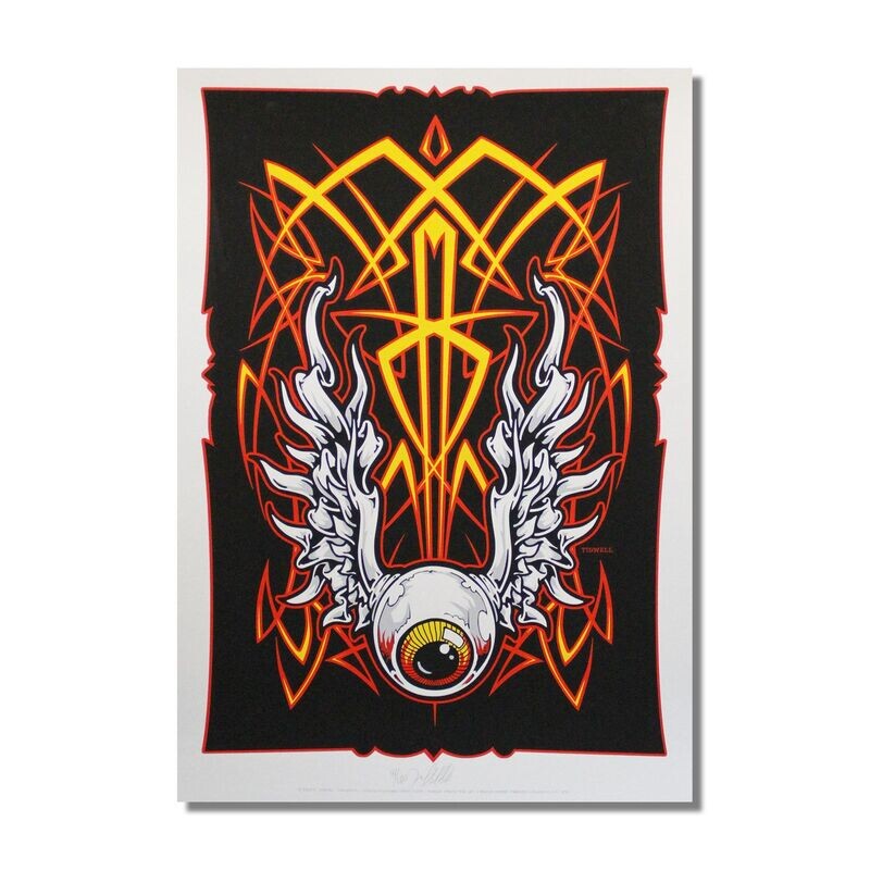 Pinstripe Flyin Eyeball