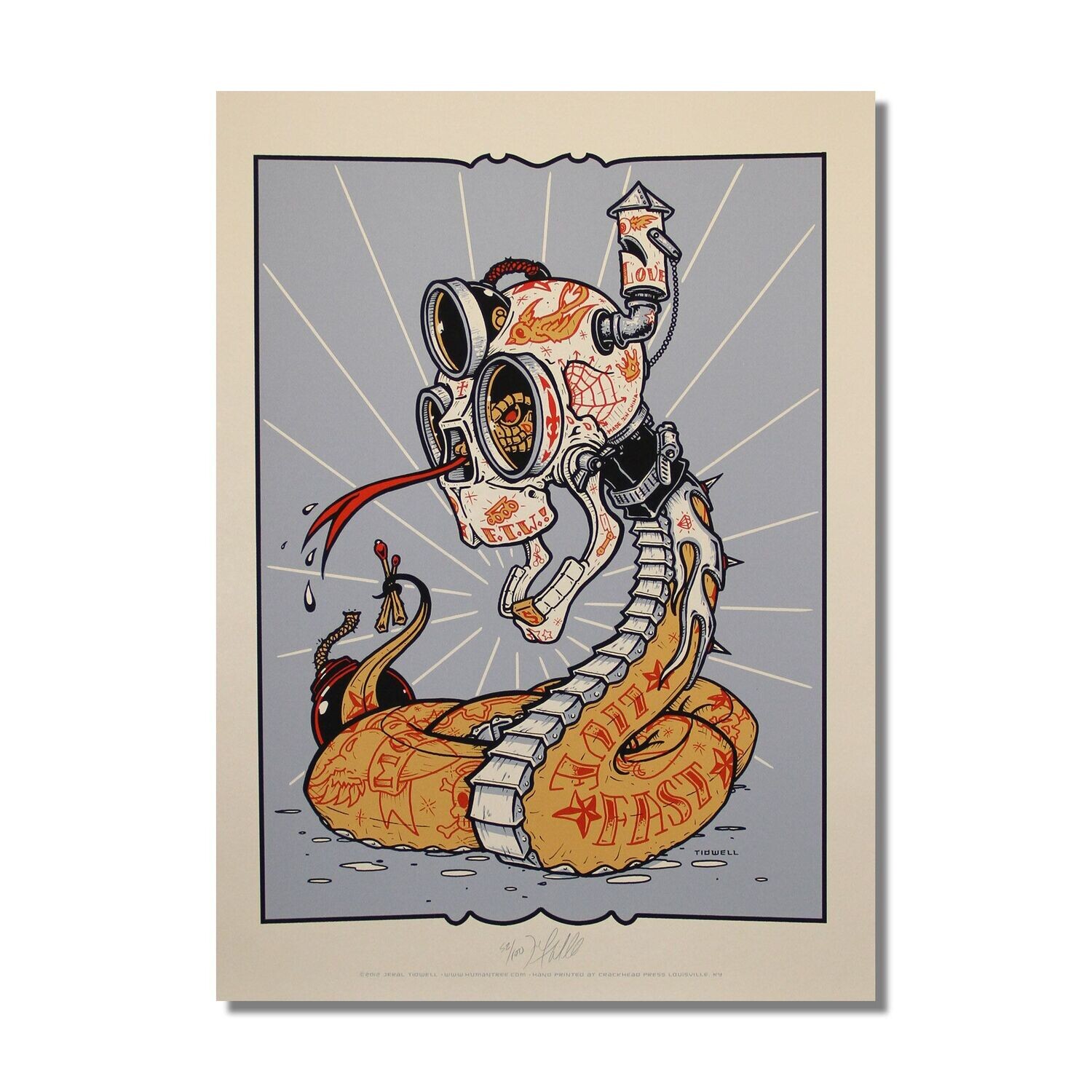 HOT ROD TATTOO SNAKE