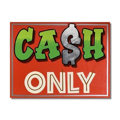 CASH ONLY (green)