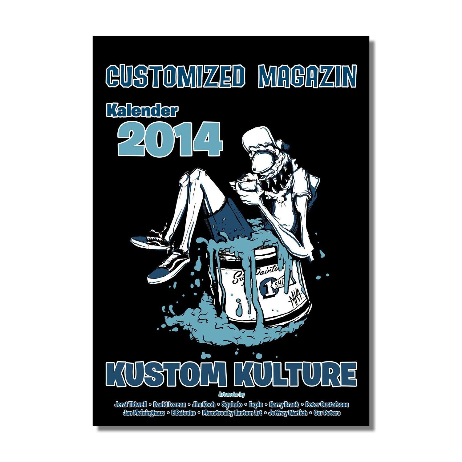 Customized Magazin Kalender 2014 KUSTOM KULTURE