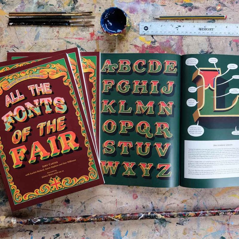 Joby Carter - All the fonts of the fair