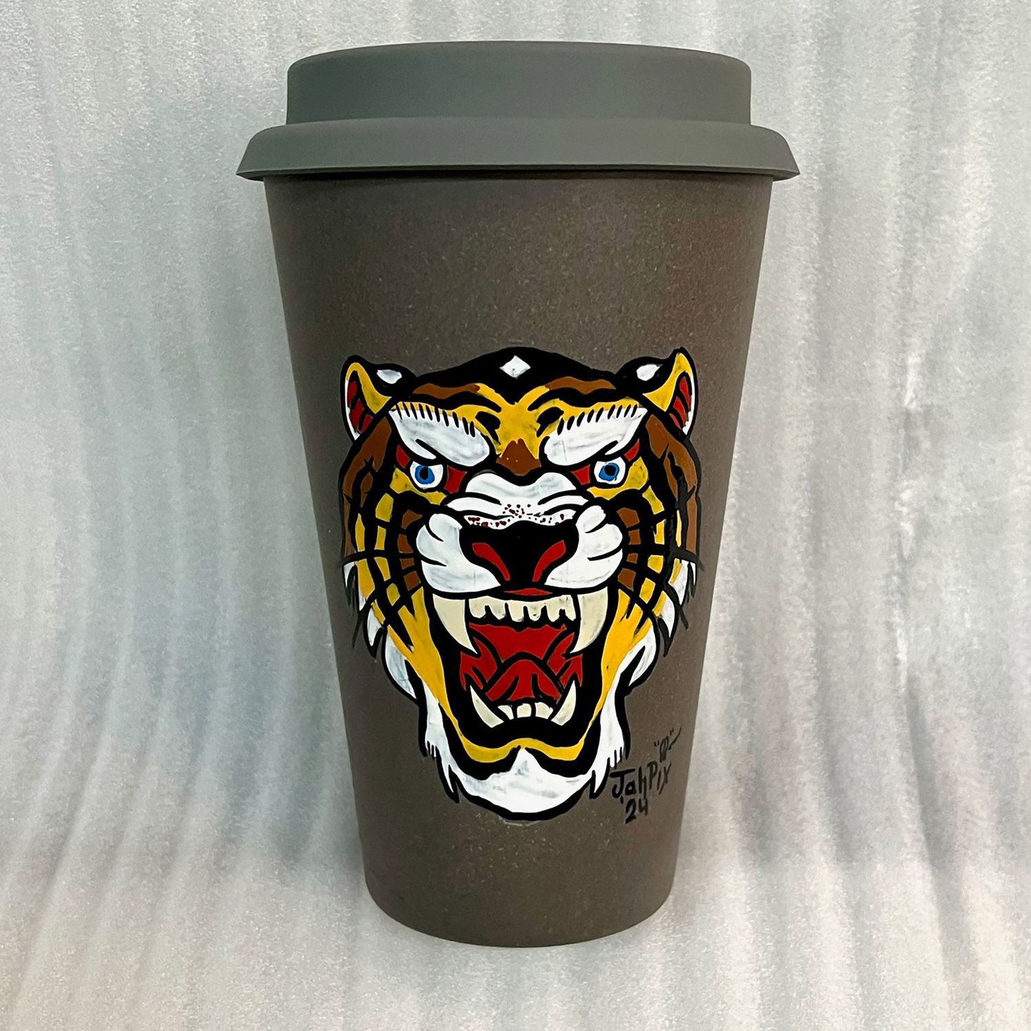 Coffe To Go Cup Tiger