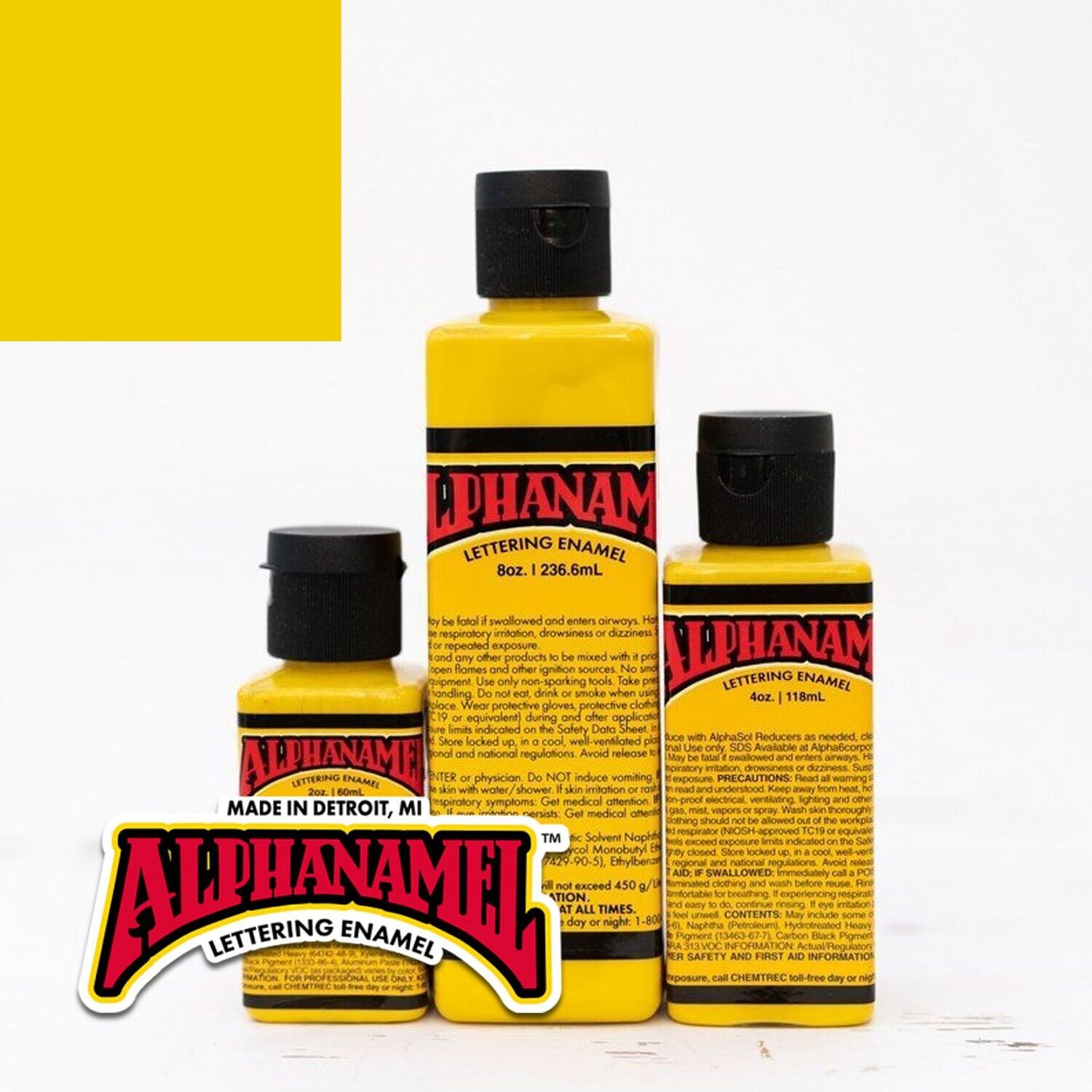 Alphanamel Alpha Yellow