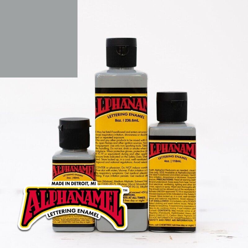 Alphanamel Light Grey Alphanamel Light Grey