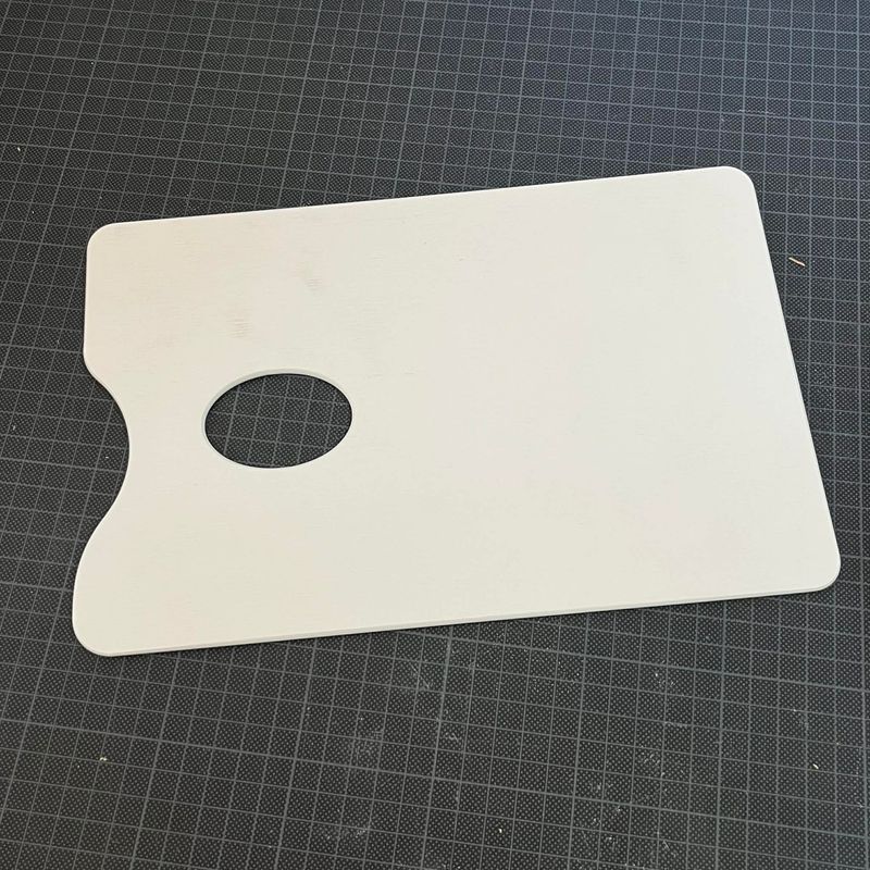 Palette Board : Melamine Style  19x29cm