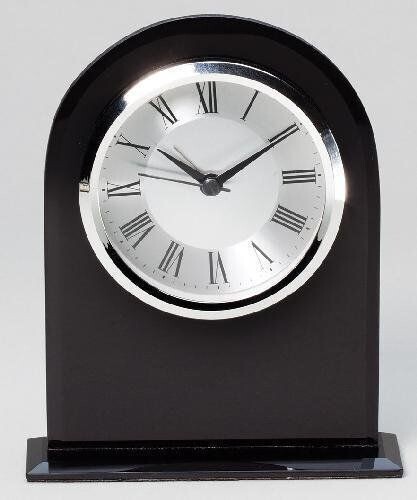 Black Desk Clock Award