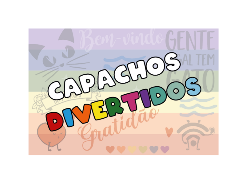 Capachos Divertidos Bem Vindo