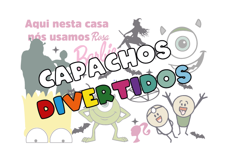 Capachos Divertidos Desenho