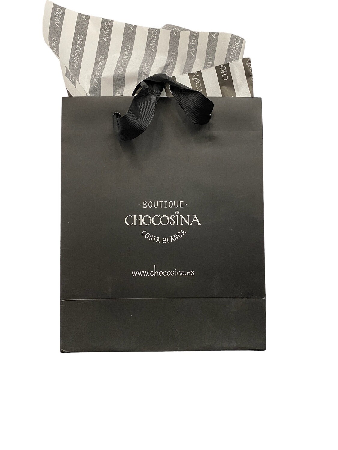 Chocosina Shop Bag, Shop Bag Size: Small