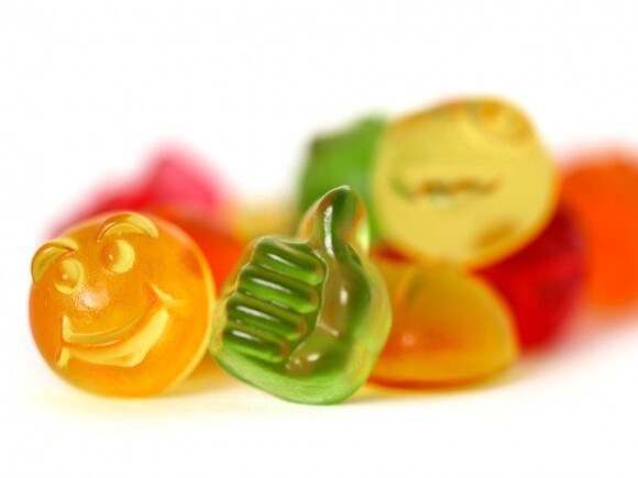 Fruit Juice Smileys - Low Sweet 500g