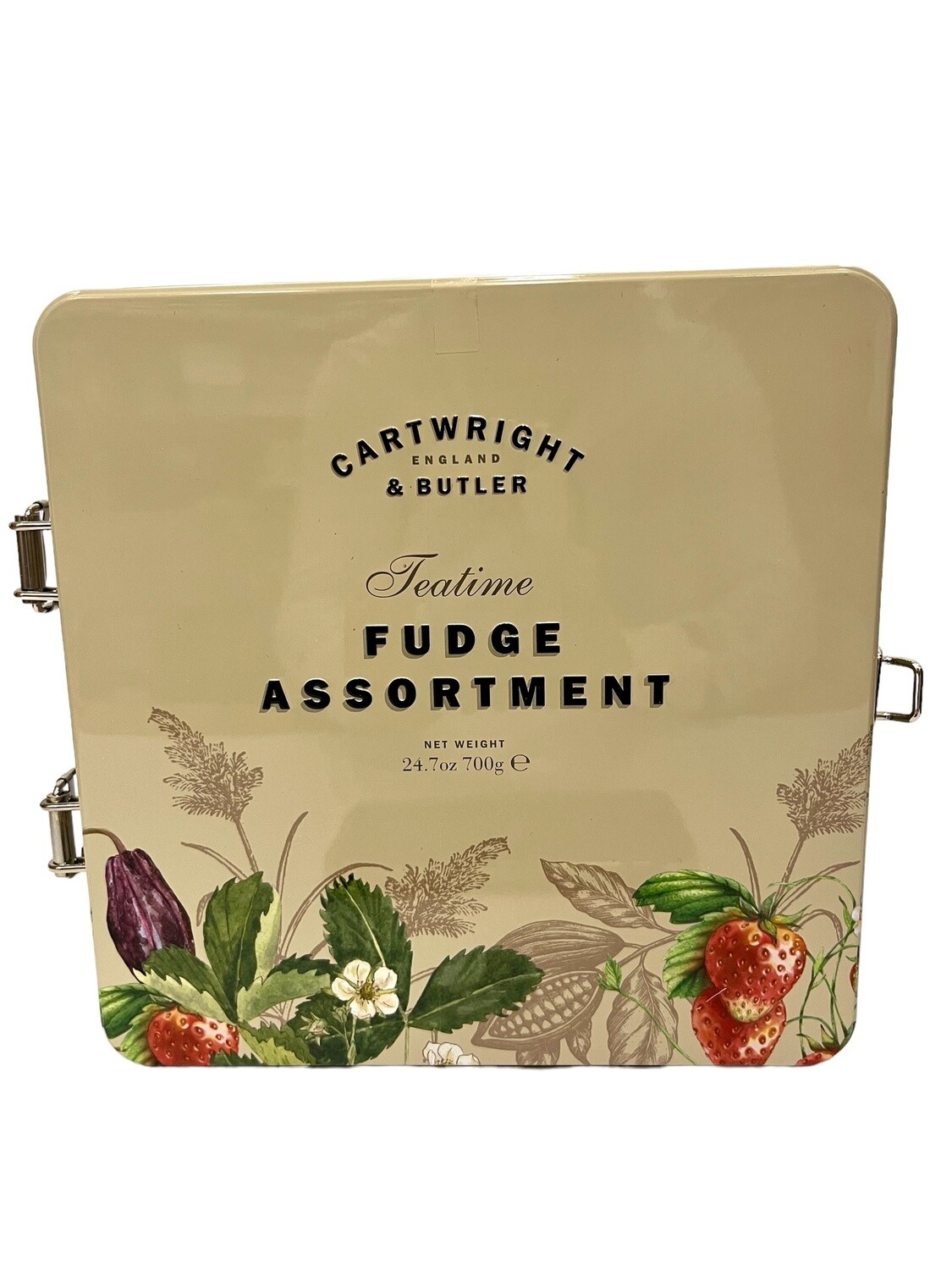 Teatime Fudge Asst Luxury Tin 700g
