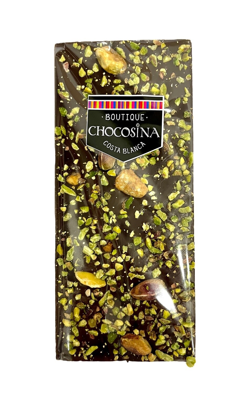 Classic Gourmet Bars, Classic Bars: Dark 70% Caramelised Pistachios