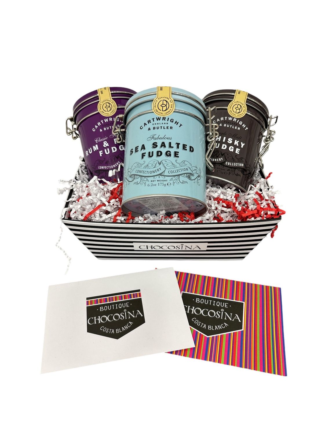 Fudge Luxury Tins Basket