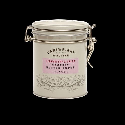 Strawberry &amp; Clotted Cream Fudge Luxury Tin