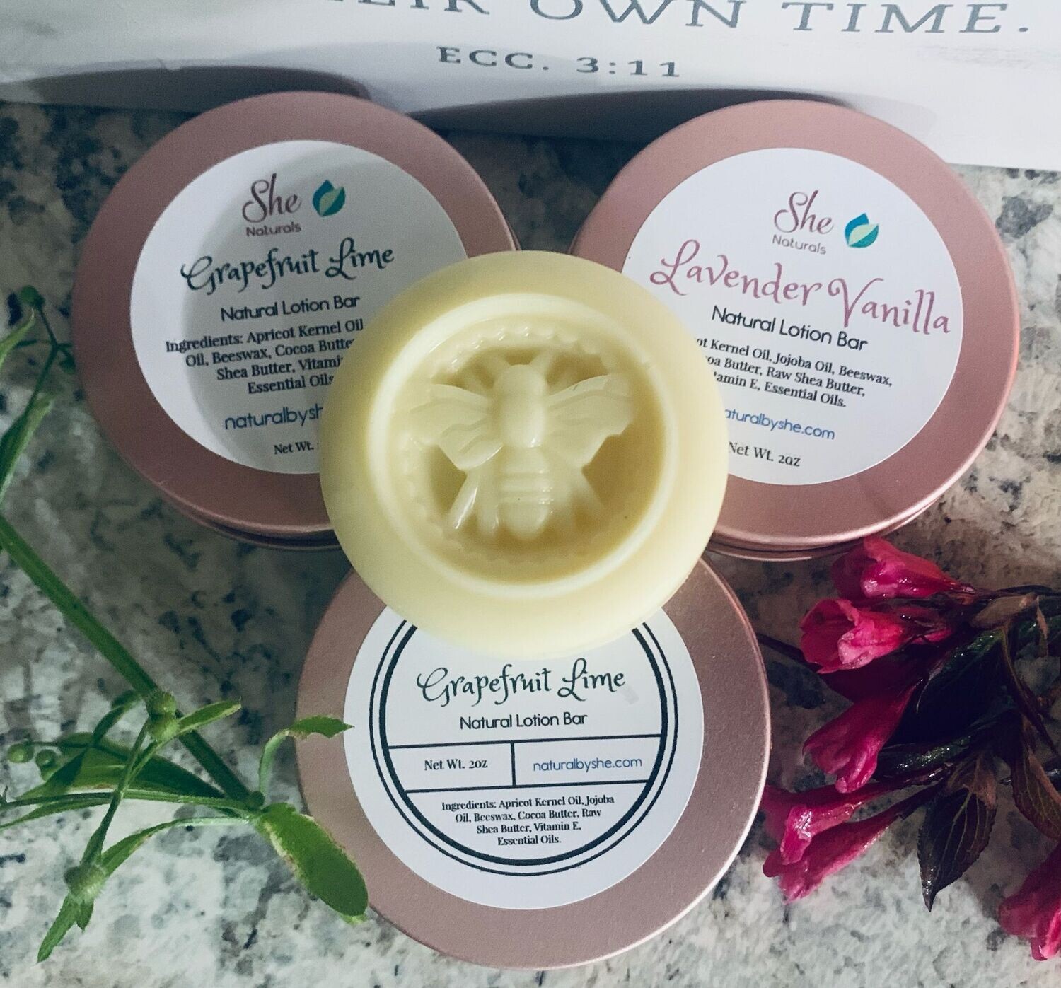 NATURAL LOTION BAR