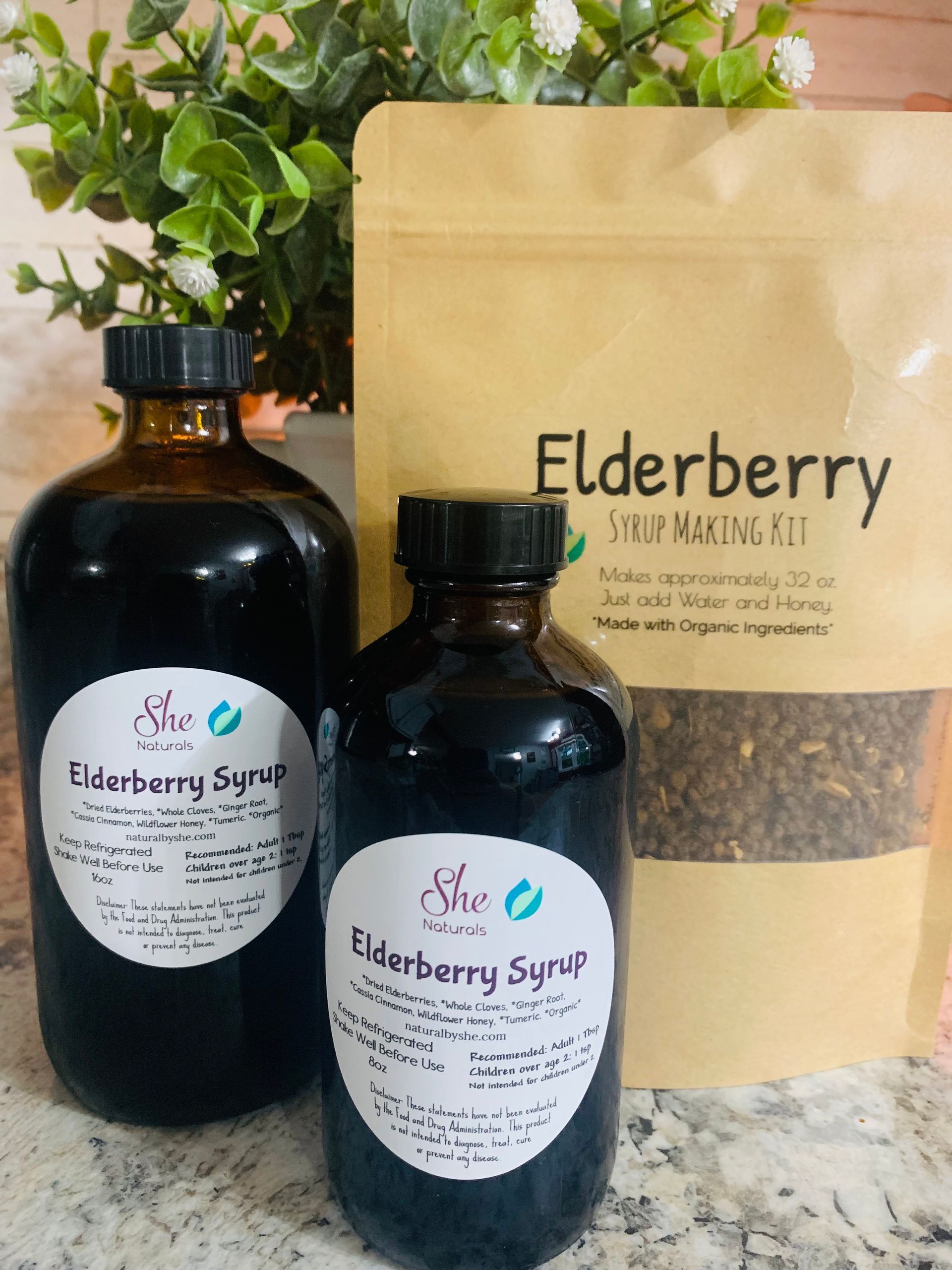 Elderberry Syrup Kit