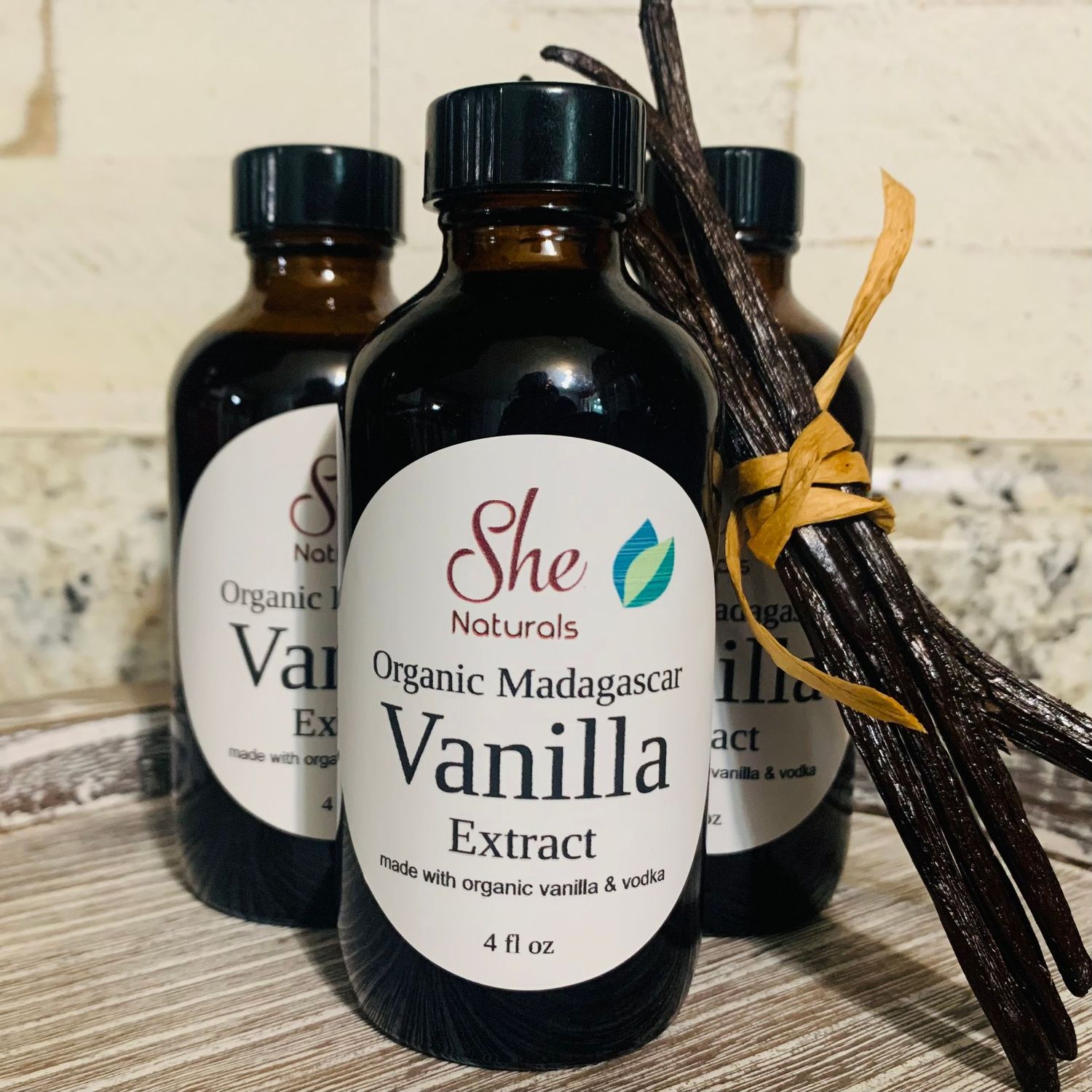 Organic Madagascar Vanilla Extract