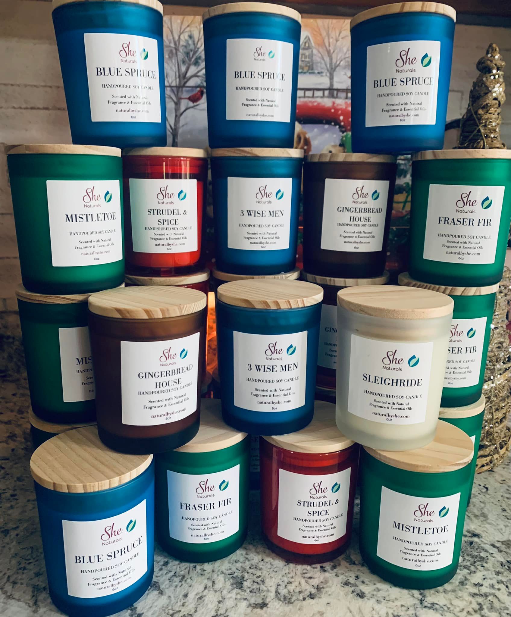 PURE SOY CANDLES