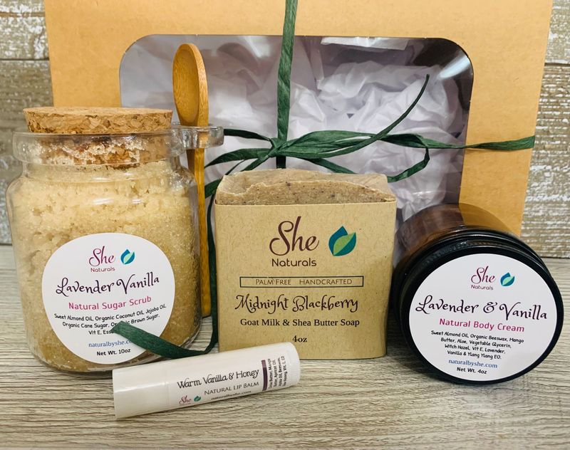 SHE NATURALS GIFT SET (CREAM)