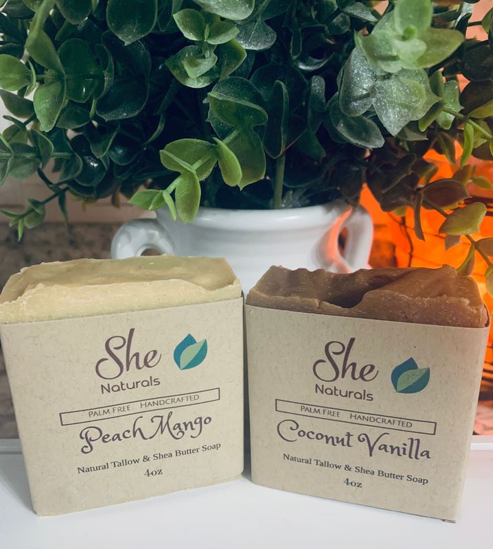 NATURAL TALLOW & SHEA BUTTER SOAP