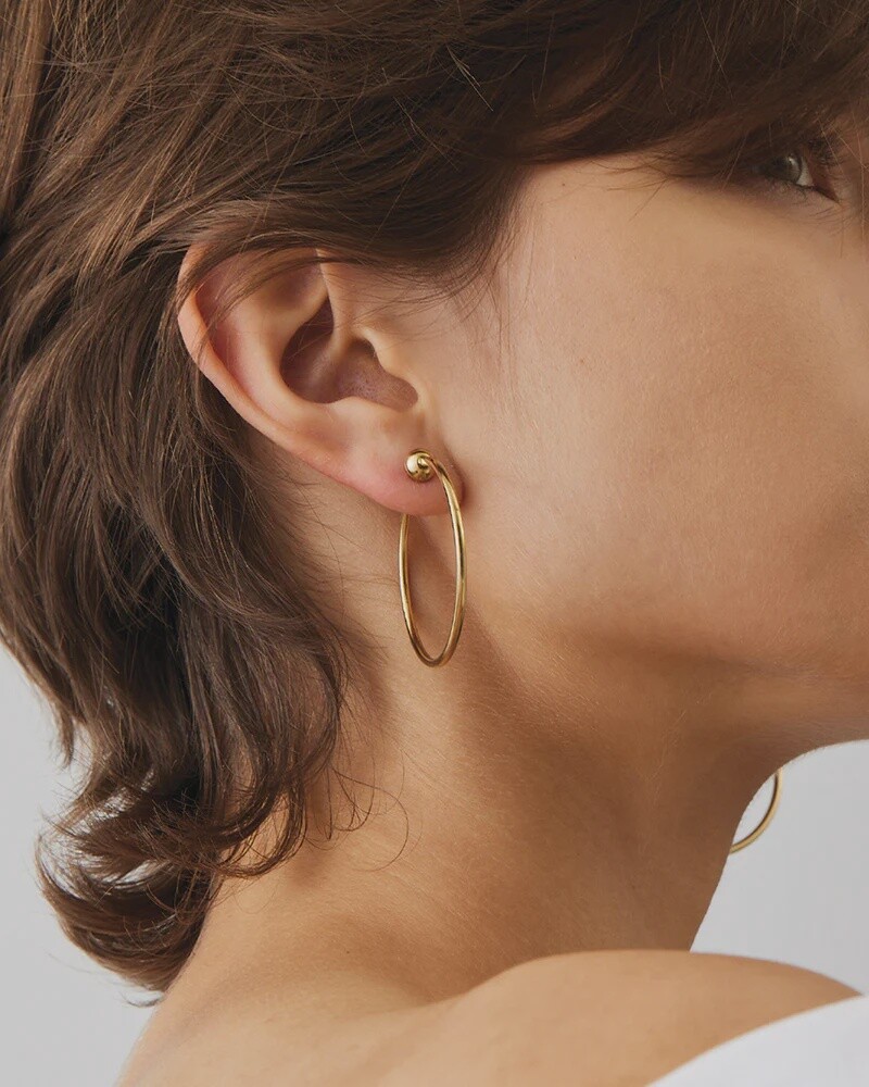 JENNY BIRD ICON HOOPS SMALL