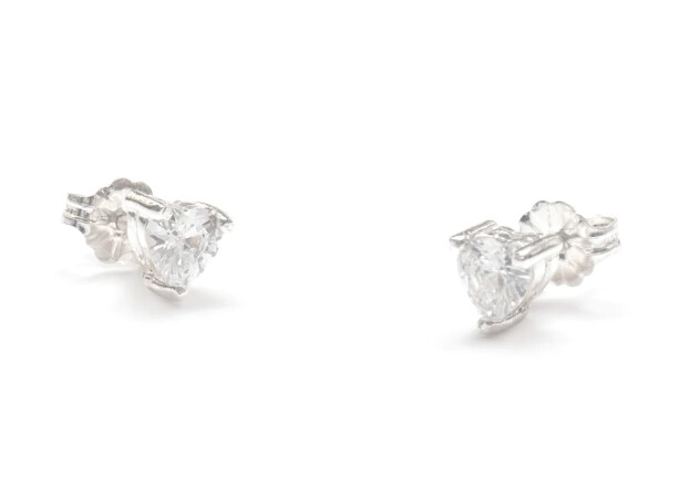 BO1597-SLV-CZ Earrings - Muse Collection