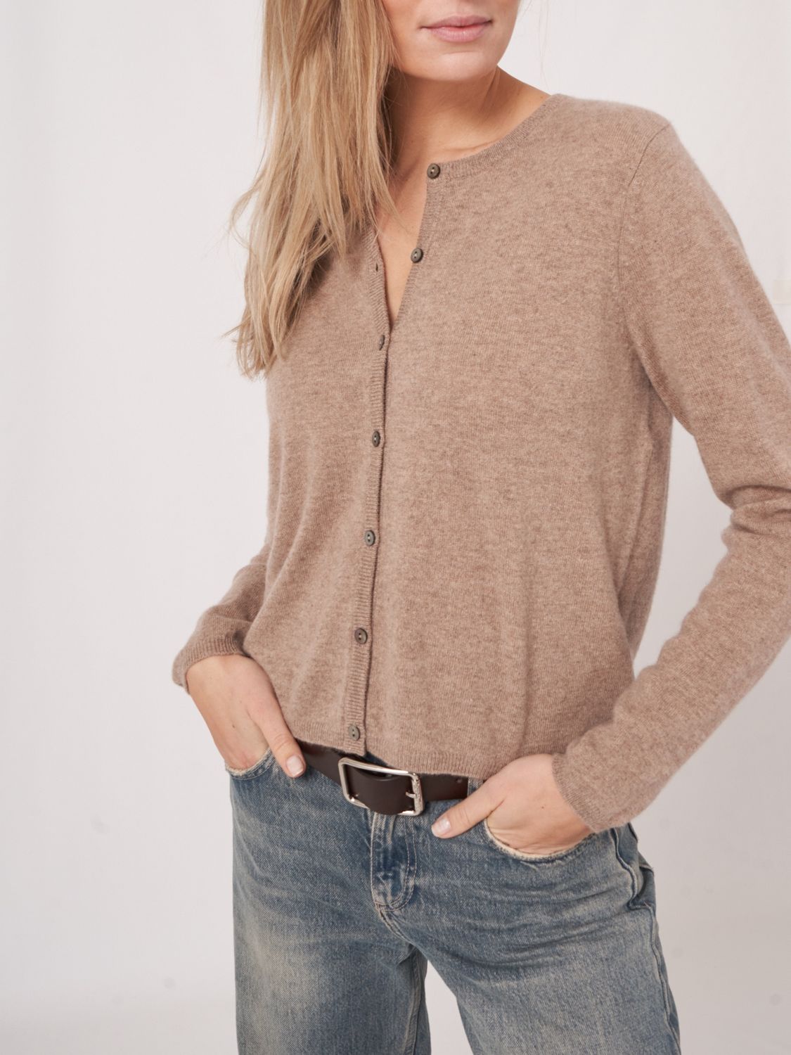 REPEAT Cardigan  100% Cachemire Organique 102578