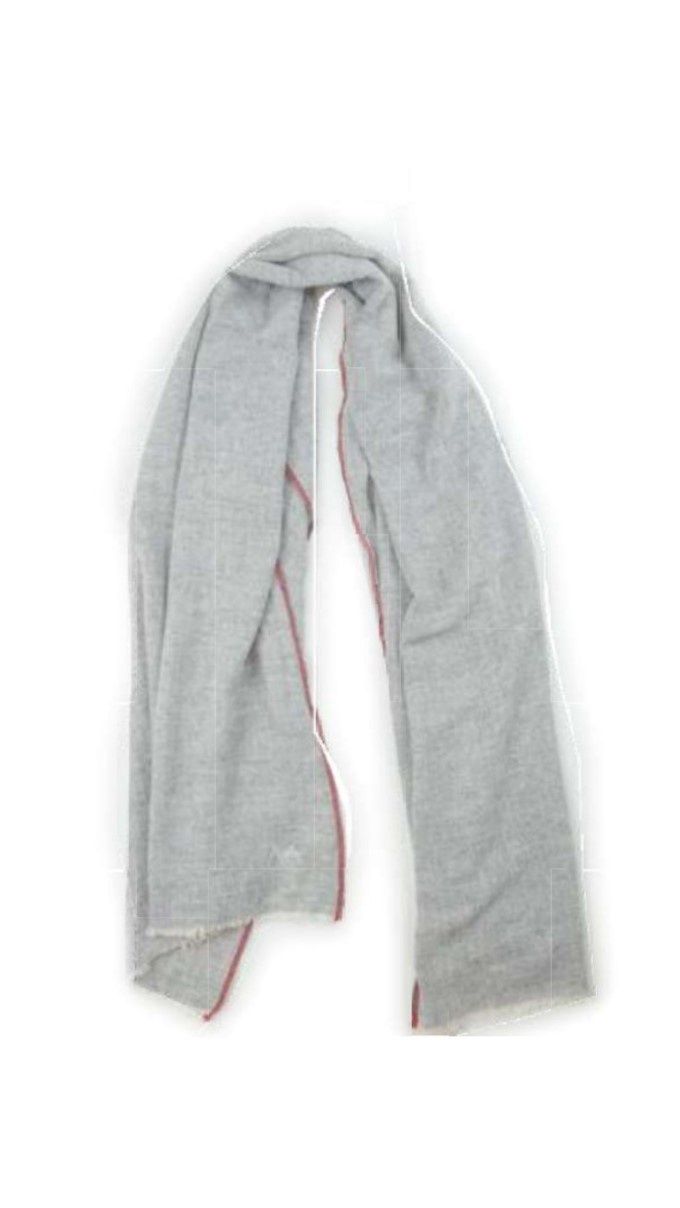 MOMENT AMSTERDAM Foulard Chevron Gris pâle 53.309