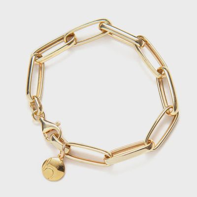 BEBLUE Be Stylish Gold Bracelet - Happy In Grey BBSURSTYL-HG