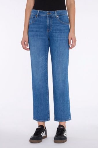7th Calie Straight Ankle Jeans 7U023R51, Colour: NEVADA, Size: 30