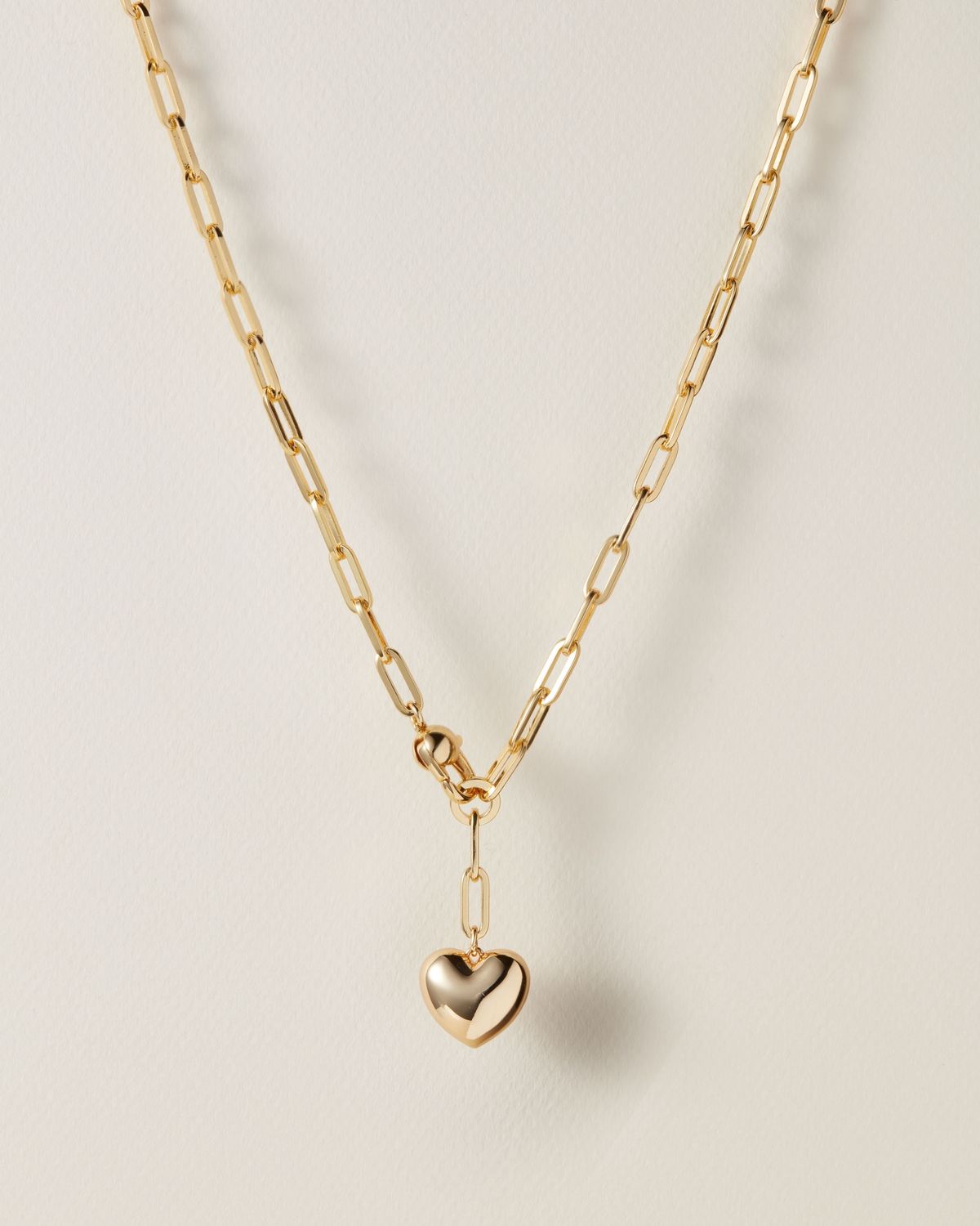 JENNY BIRD Chaîne Puffy Heart JB1261, Material: Gold-HPG