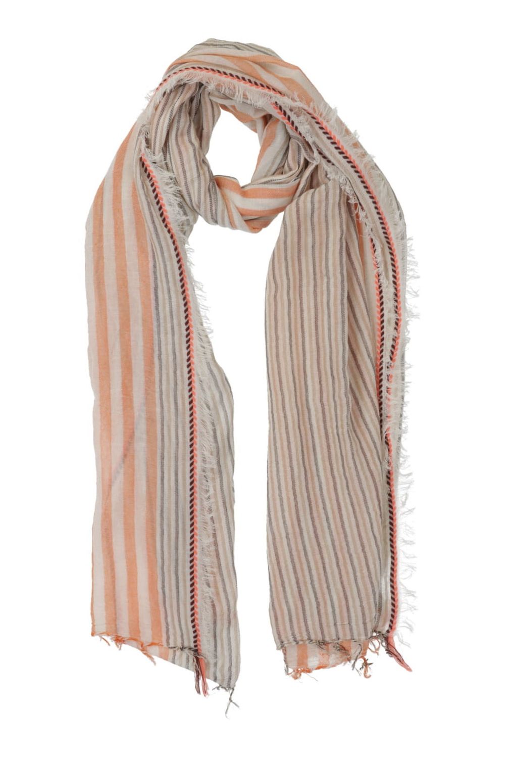 LA FÉE MARABOUTÉE Foulard FJ-AT-DJIBOUTI, Colour: 266-ORANGE