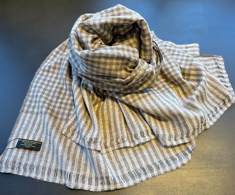 PASHMINA Châle 100% Laine Mérinos LCMER