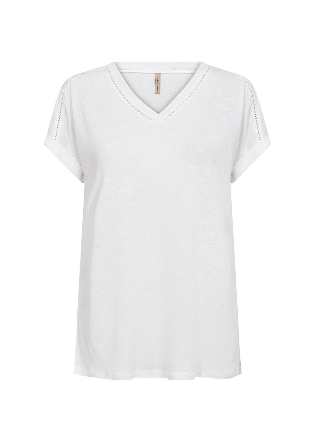 SOYA CONCEPT T-shirt col V 27018