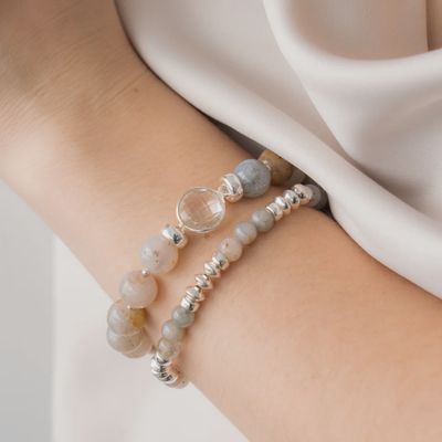 BEBLUE Bracelet Be Brazen - Peaceful Flow Argent BBBRAZ-PF