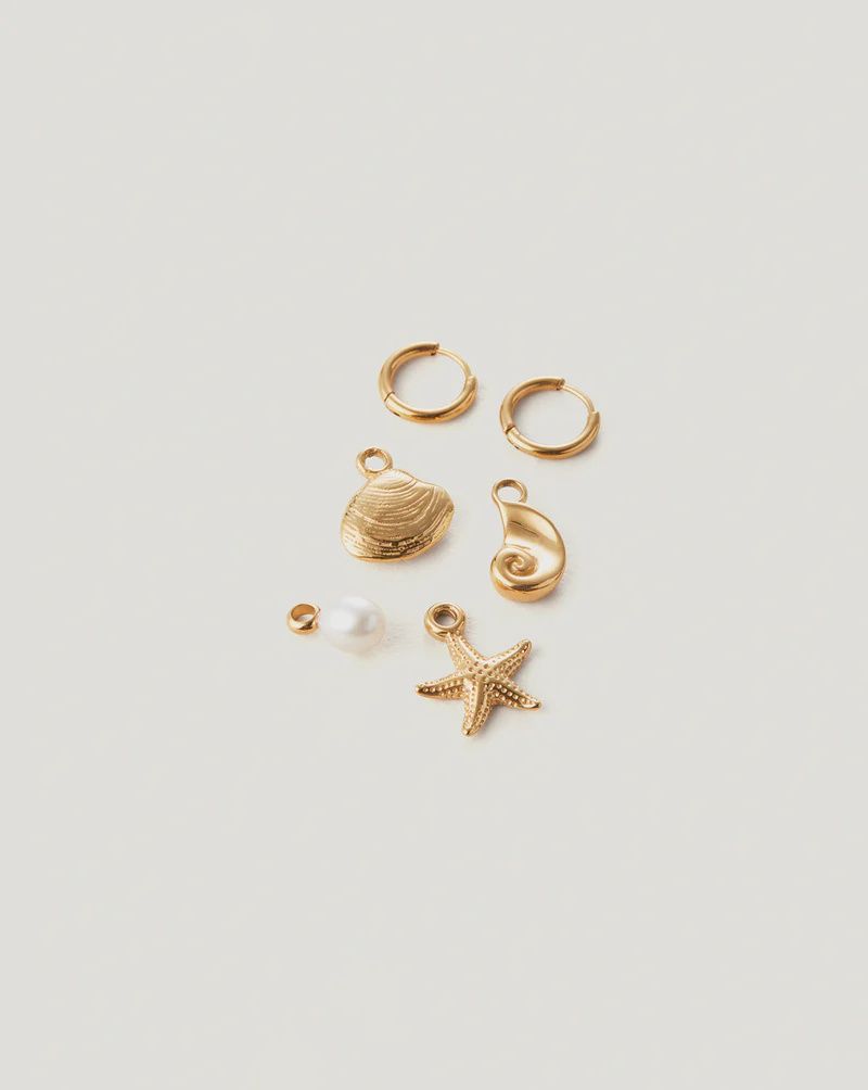 JENNY BIRD Set Boucles d&#39;oreilles Summer Huggies JB3393SETG