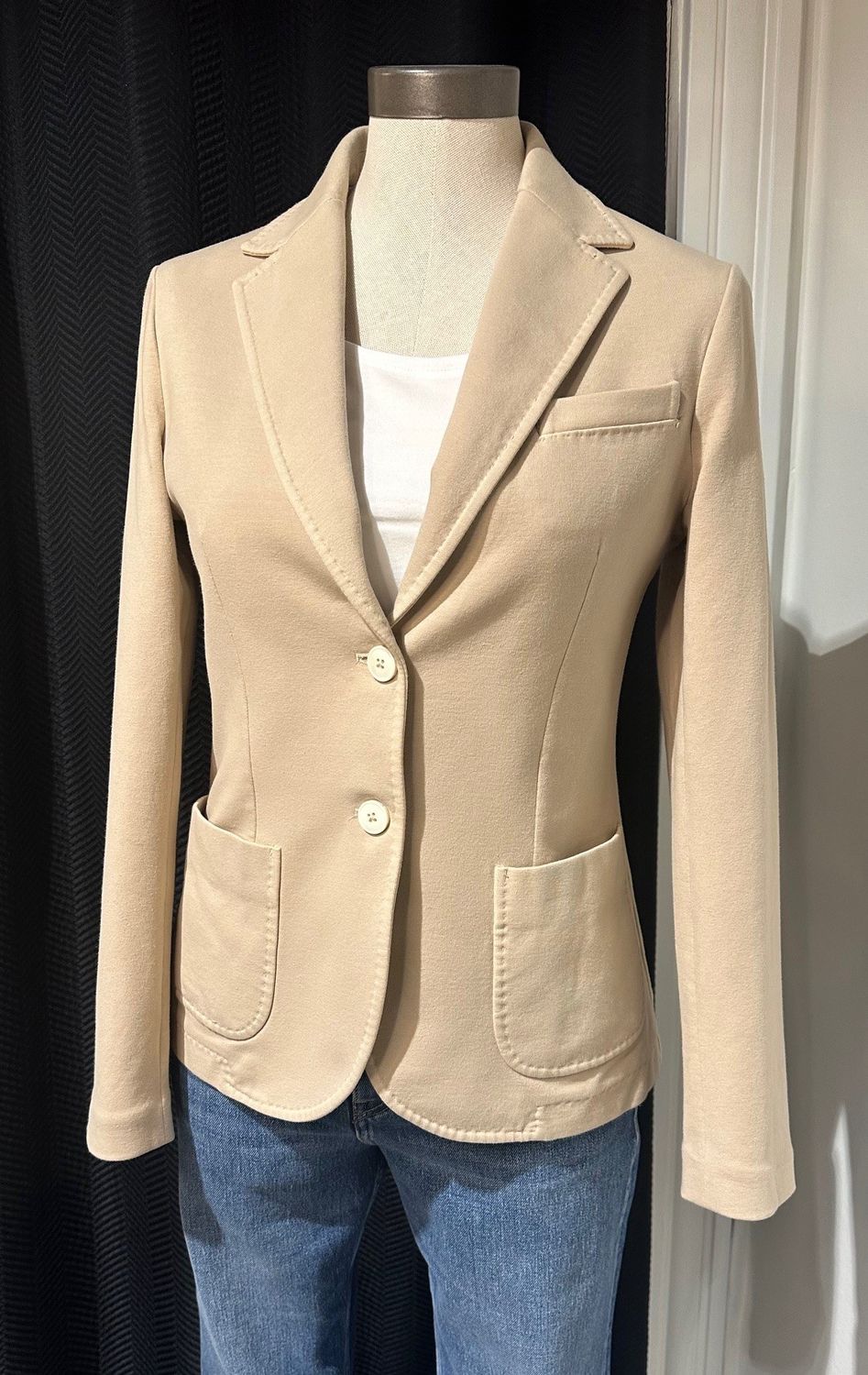 CIRCOLO Veston Giacca Slim Fit Felpa FD3426