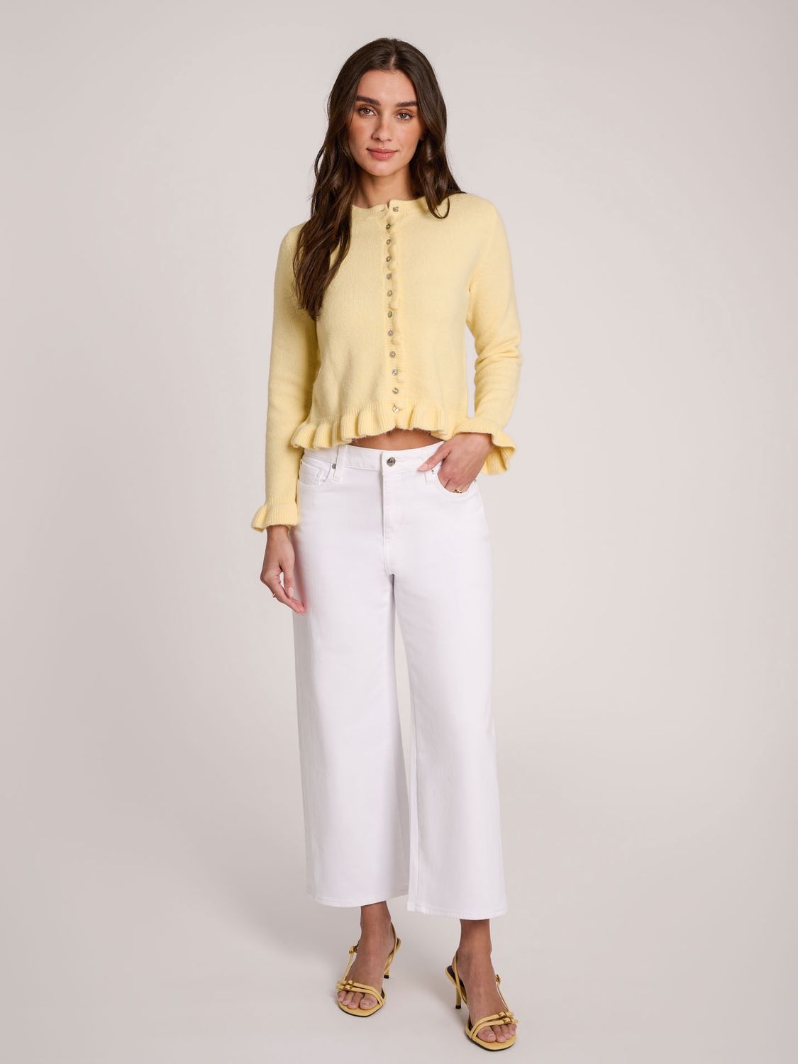 YOGA JEANS Lily Cropped Wide leg 2722