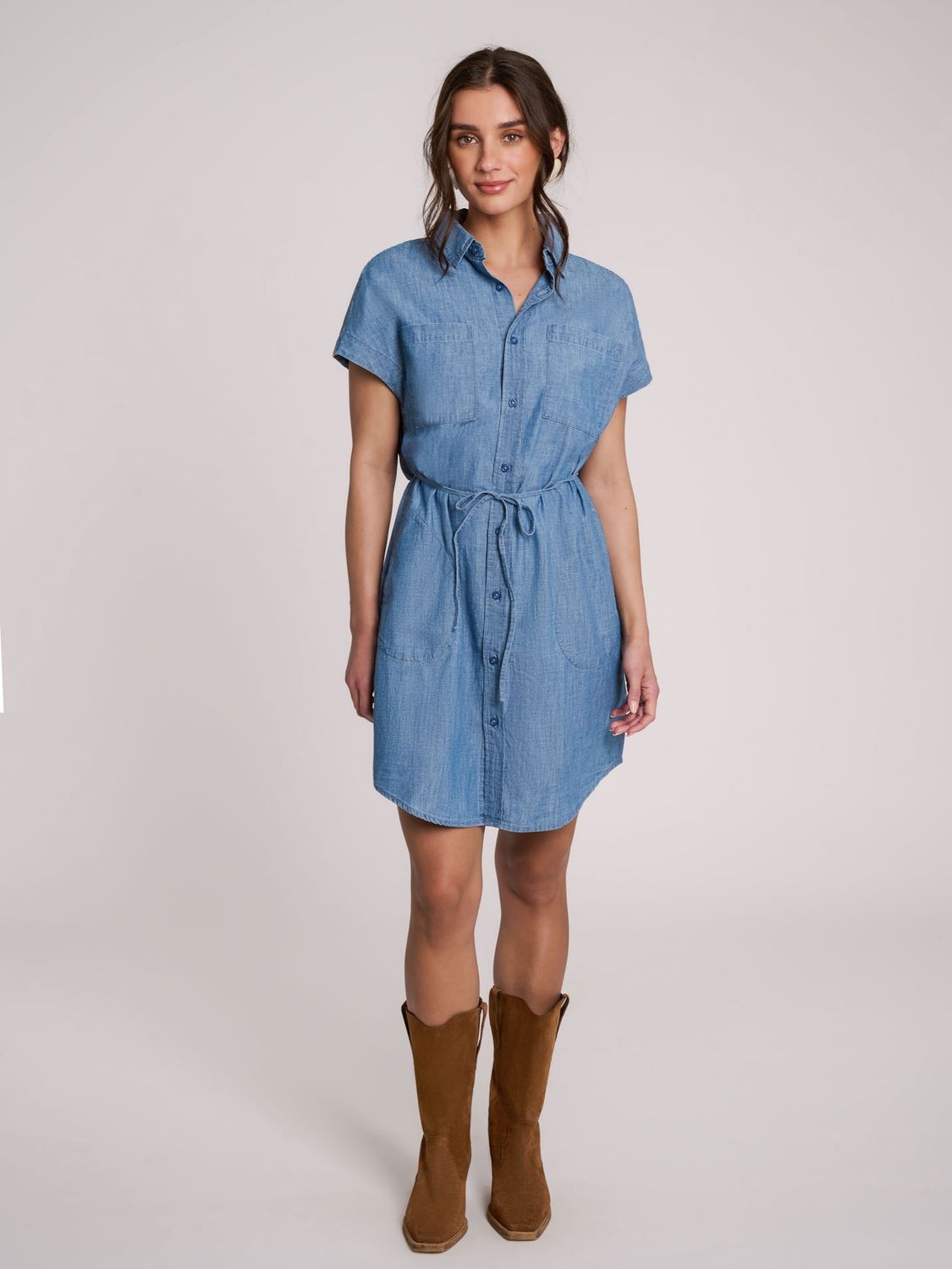 YOGA JEANS Chambray Dress 2749
