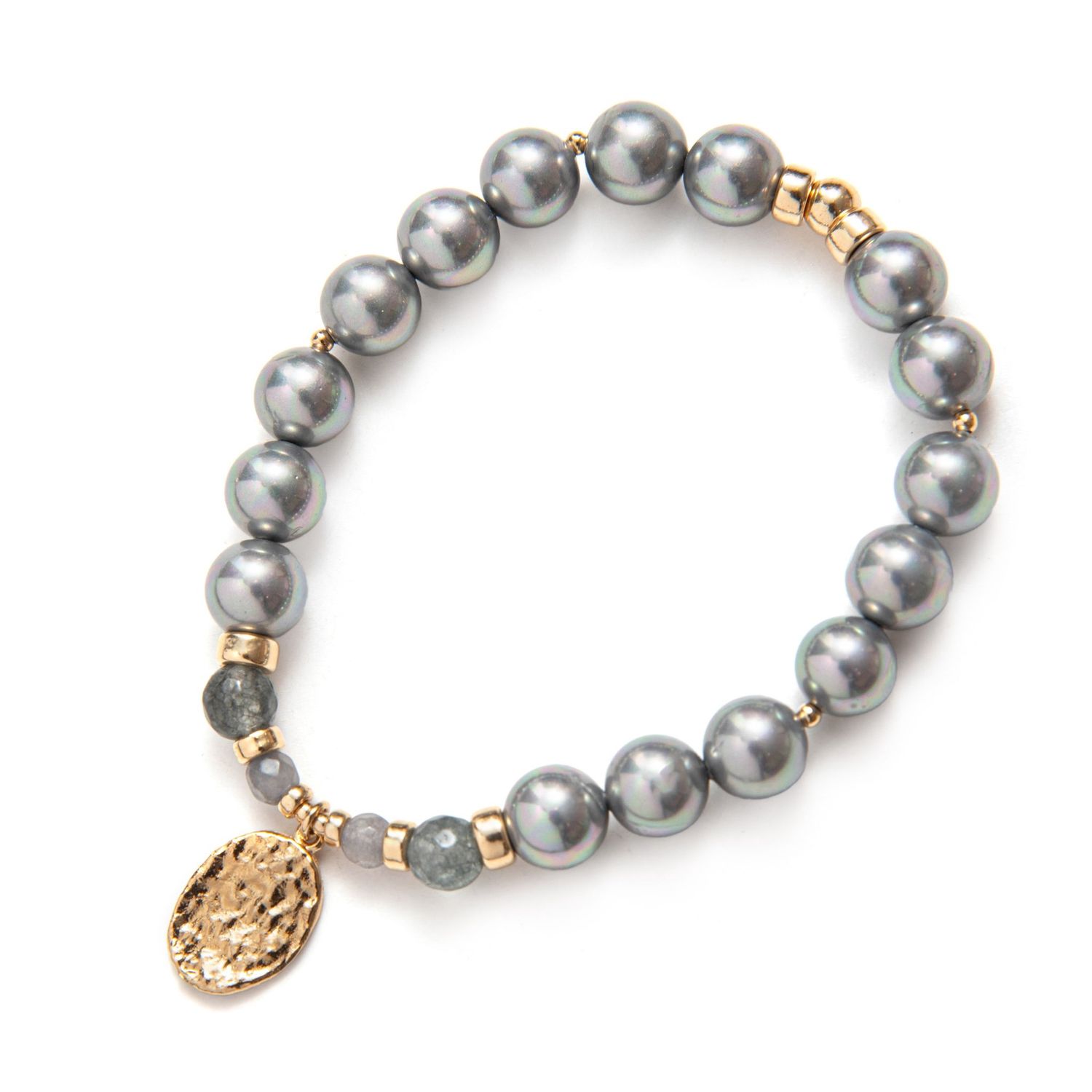BEBLUE Bracelet Be Brillant Or - Happy In Grey BBSURBRILL-HG