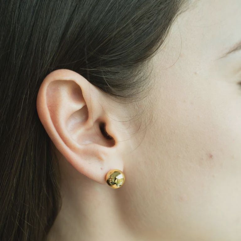 BEBLUE Boucle d&#39;oreilles BOSS6MM-GLD